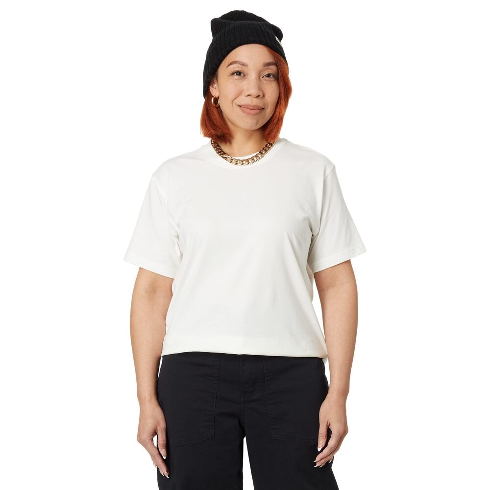 LABEL Go-to Crew Tee White LG